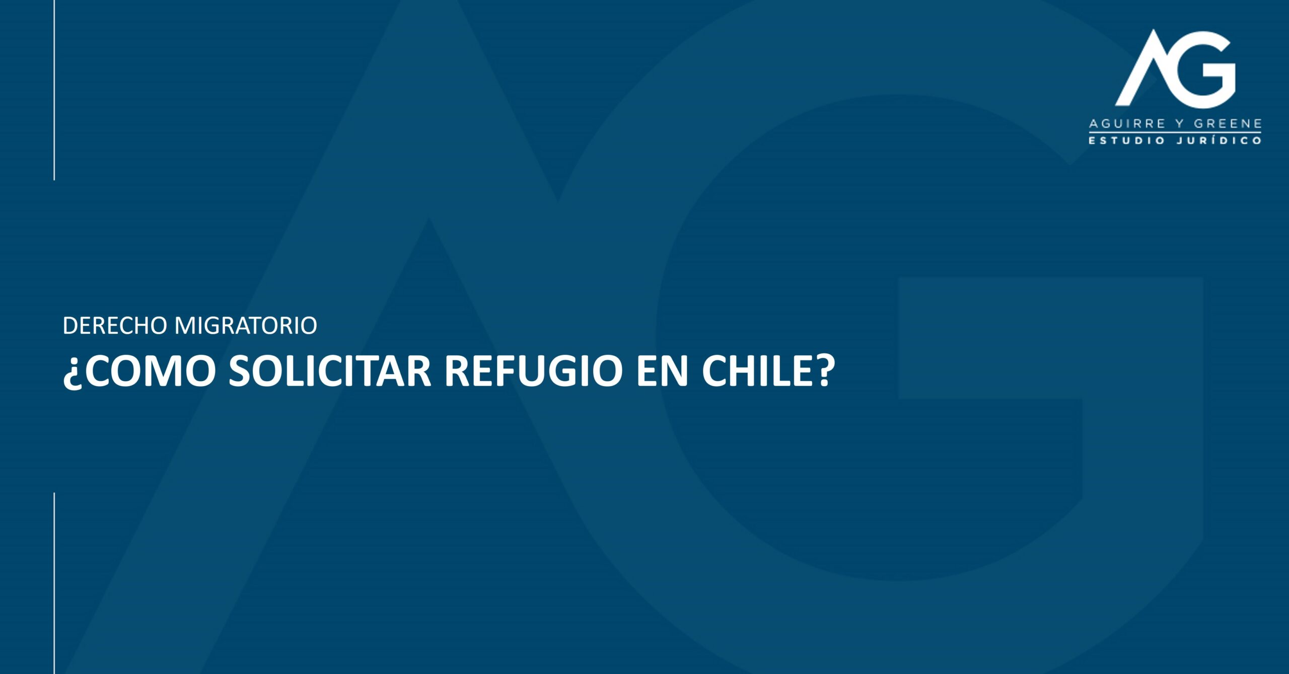 Como solicitar refugio en chile