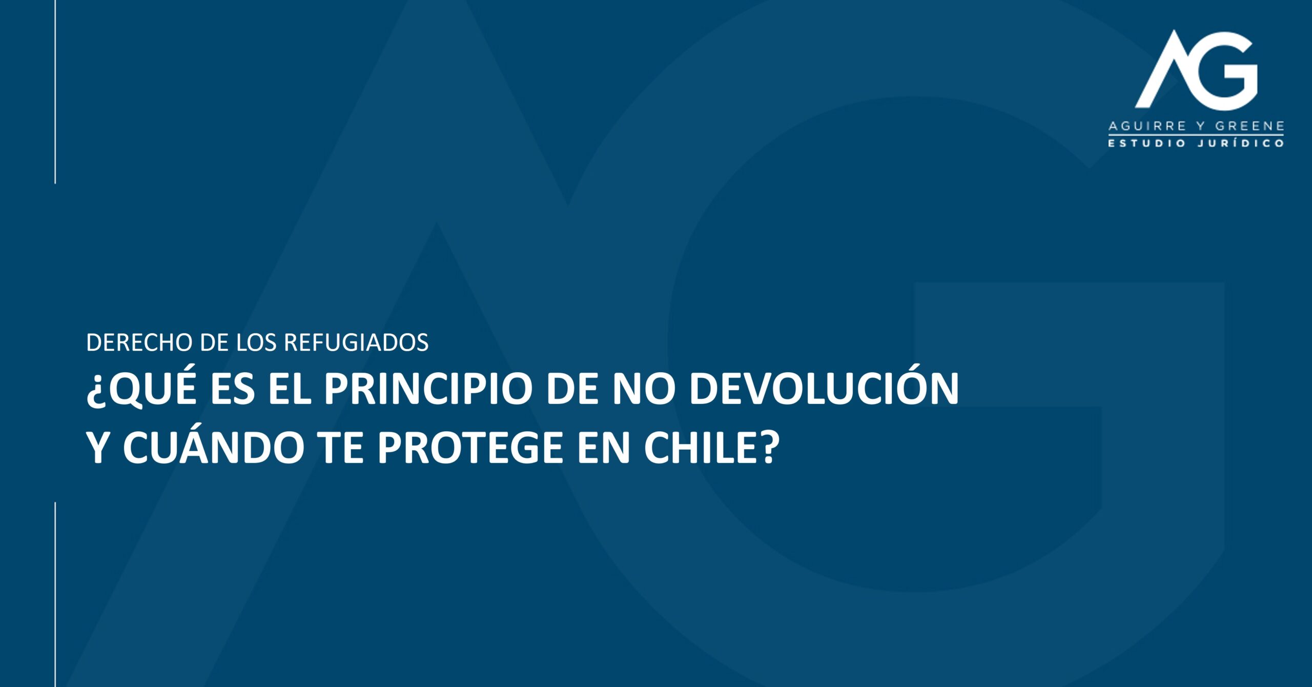 Principio de no devolución